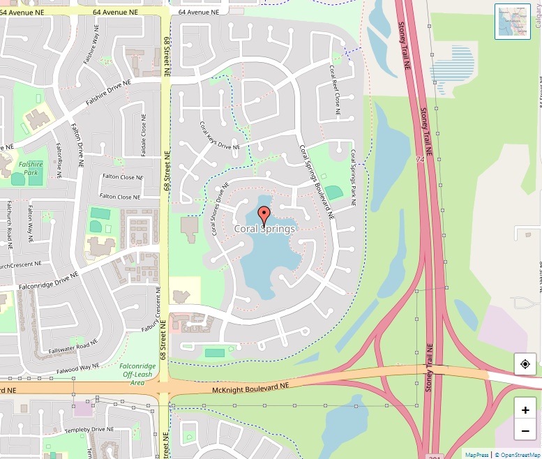 Coral Springs Map
