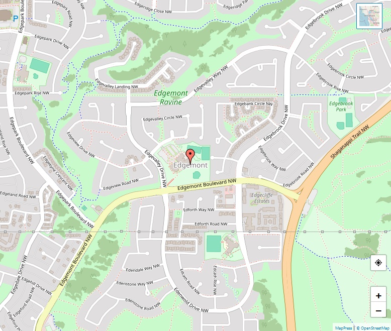 Edgemont Map