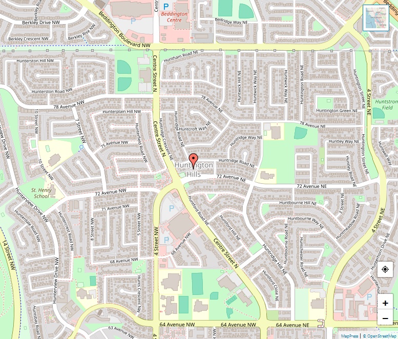 Huntington Hills Maps