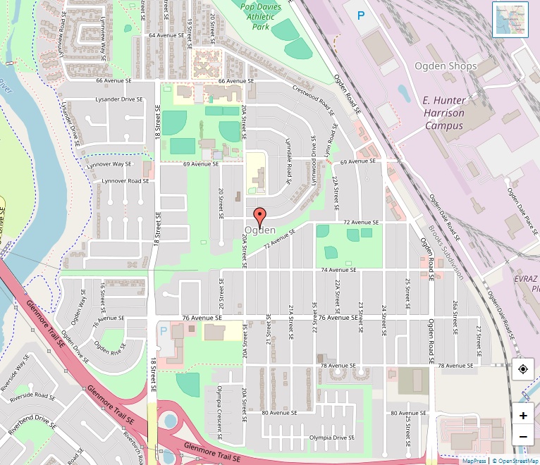 Ogden Map, Calgary